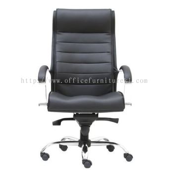 HIGH BACK DIRECTOR CHAIR | LEATHER OFFICE CHAIR SEGAMBUT KL