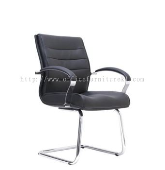 VISITOR DIRECTOR CHAIR | LEATHER OFFICE CHAIR BATU CAVES SELANGOR