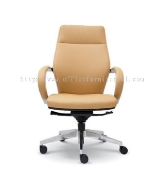 MEDIUM BACK DIRECTOR CHAIR | LEATHER OFFICE CHAIR BALAKONG SELANGOR 