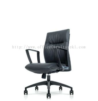 LOW BACK DIRECTOR CHAIR | LEATHER OFFICE CHAIR GLENMARIE SELANGOR