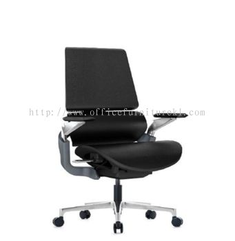 MEDIUM BACK DIRECTOR CHAIR | LEATHER OFFICE CHAIR KLANG SELANGOR