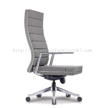 HIGH BACK DIRECTOR CHAIR | LEATHER OFFICE CHAIR SUNGAI BULOH SELANGOR