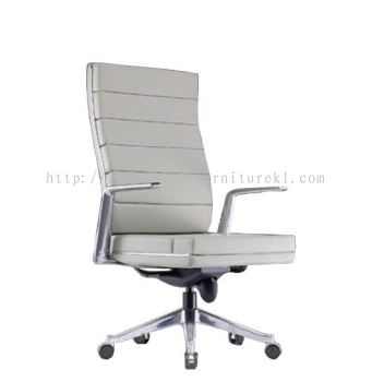 MEDIUM BACK DIRECTOR CHAIR | LEATHER OFFICE CHAIR PUNCAK ALAM SELANGOR