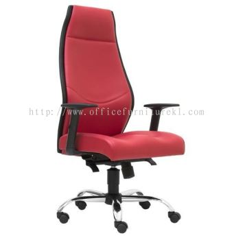 HIGH BACK DIRECTOR CHAIR | LEATHER OFFICE CHAIR SETIA ALAM SELANGOR