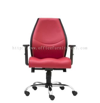 LOW BACK DIRECTOR CHAIR | LEATHER OFFICE CHAIR KLANG SELANGOR