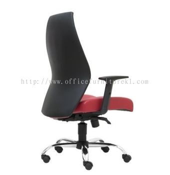 MEDIUM BACK DIRECTOR CHAIR | LEATHER OFFICE CHAIR KOTA KEMUNING SELANGOR