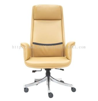 HIGH BACK DIRECTOR CHAIR | LEATHER OFFICE CHAIR IMBI KL