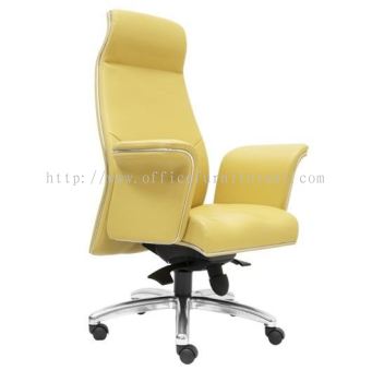 HIGH BACK DIRECTOR CHAIR | LEATHER OFFICE CHAIR KOTA BAHRU KELANTAN