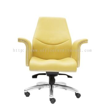 LOW BACK DIRECTOR CHAIR | LEATHER OFFICE CHAIR AMPANG SELANGOR