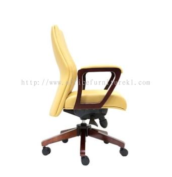 LOW BACK DIRECTOR CHAIR | LEATHER OFFICE CHAIR PJ SELANGOR