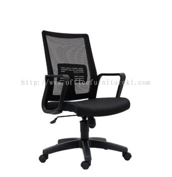 MEDIUM ERGONOMIC CHAIR | MESH OFFICE CHAIR PUNCAK ALAM SELANGOR