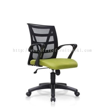 LOW ERGONOMIC CHAIR | MESH OFFICE CHAIR SEGAMBUT KL