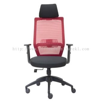 HIGH BACK ERGONOMIC CHAIR | MESH OFFICE CHAIR SRI PETALING KL