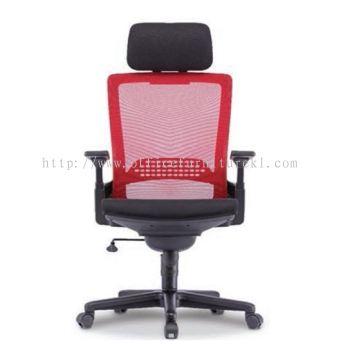 HIGH BACK ERGONOMIC CHAIR | MESH OFFICE CHAIR GOMBAK KL