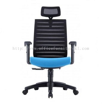 KERUSI ERGONOMIK TINGGI | KERUSI PEJABAT MESH CHAIR RAWANG KL