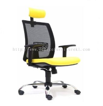 HIGH BACK ERGONOMIC CHAIR | MESH OFFICE CHAIR PANDAN PERDANA SELANGOR