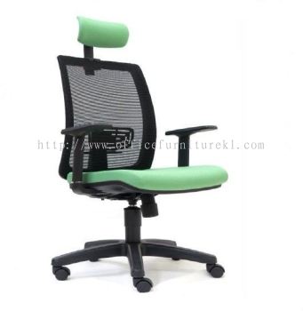 HIGH BACK ERGONOMIC CHAIR | MESH OFFICE CHAIR SOLARIS DUTAMAS KL