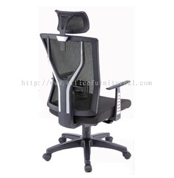 HIGH BACK ERGONOMIC CHAIR | MESH OFFICE CHAIR SHAH ALAM SELANGOR