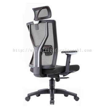 HIGH BACK ERGONOMIC CHAIR | MESH OFFICE CHAIR SETIA ALAM SELANGOR