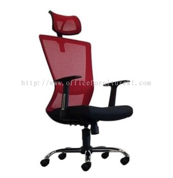 HIGH BACK ERGONOMIC CHAIR | MESH OFFICE CHAIR SENTUL KL