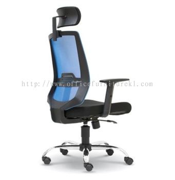 HIGH BACK ERGONOMIC CHAIR | MESH OFFICE CHAIR PANDAN INDAH SELANGOR