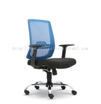 MEDIUM ERGONOMIC CHAIR | MESH OFFICE CHAIR PANDAN PERDANA SELANGOR