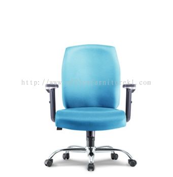 LOW BACK EXECUTIVE CHAIR | LEATHER OFFICE CHAIR SUNGAI BESI KL