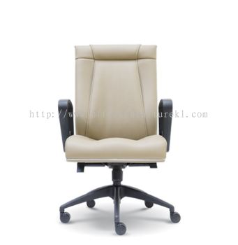 MEDIUM BACK EXECUTIVE CHAIR | LEATHER OFFICE CHAIR BATU CAVES SELANGOR