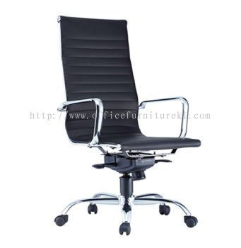 HIGH BACK EXECUTIVE CHAIR | LEATHER OFFICE CHAIR KEPONG KL