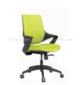 MEDIUM BACK OFFICE CHAIR | FABRIC OFFICE CHAIR PUNCAK ALAM SELANGOR