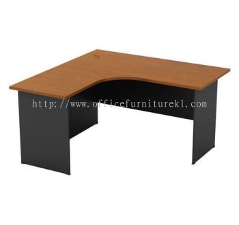 5' L SHAPE TABLE | STUDY TABLE | COMPUTER TABLE GL 1515 (Color Cherry) - L-shape office table Bukit Jelutong | L-shape office table Taman Paramount | L-shape office table Damansara Kim | L-shape office table Year End Sale