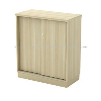 EXTON LOW OFFICE FILING CABINET C/W SLIDING DOOR - Filing Cabinet Selayang | Filing Cabinet Rawang | Filing Cabinet Kepong