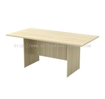 RECTANGULAR MEETING TABLE WITH WOODEN BASE EXV 18