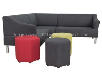 VELA  SOFA & BANGKU LENGKAP - office sofa Tropicana | office sofa Mutiara Tropicana | office sofa Setapak