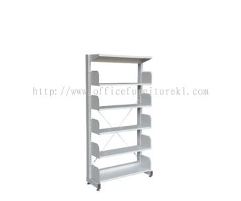 STEEL LIBRARY SHELVING SINGLE SIDED WITH 5 SHELVING BANGI SELANGOR