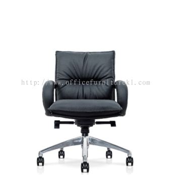 LOW BACK EXECUTIVE CHAIR | LEATHER OFFICE CHAIR SRI PETALING KL