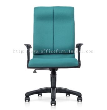 CARNOSA HIGH BACK STANDARD CHAIR | FABRIC OFFICE CHAIR BUKIT JELUTONG SELANGOR