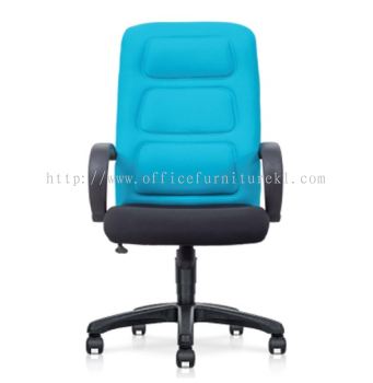 ERANTHUS HIGH BACK STANDARD CHAIR | FABRIC OFFICE CHAIR UPTOWN PJ SELANGOR