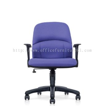 GAURA LOW BACK STANDARD CHAIR | FABRIC OFFICE CHAIR PANDAN INDAH SELANGOR