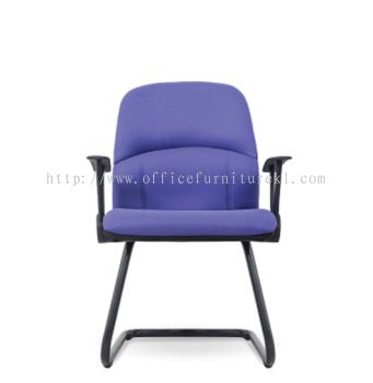 GAURA VISITOR STANDARD CHAIR | FABRIC OFFICE CHAIR PANDAN PERDANA SELANGOR