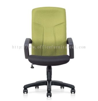 MALLIS HIGH BACK STANDARD CHAIR | FABRIC OFFICE CHAIR GLENMARE SELANGOR