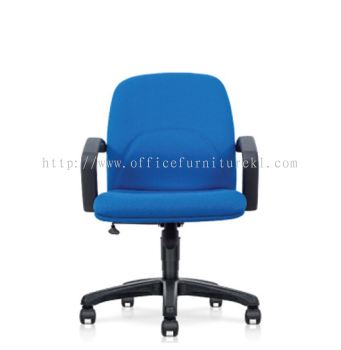 LOW BACK OFFICE CHAIR | FABRIC OFFICE CHAIR UPTOWN PJ SELANGOR