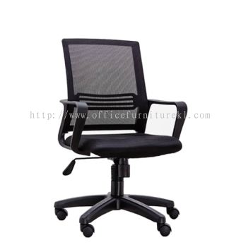 LOW ERGONOMIC CHAIR | MESH OFFICE CHAIR GOMBAK KL