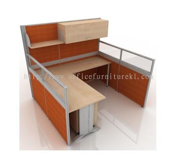 1 PARTITION PEJABAT/STESEN KERJA WORKSTATION 23 -  Partition Workstation Taipan 2 Damansara | Partition Workstation Pusat Dagangan NZX | Partition Workstation Cheras