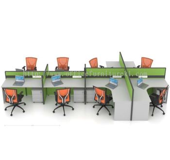 8 PARTITION PEJABAT/STESEN KERJA WORKSTATION 1 - Partition Workstation Subang SS15 | Partition Workstation SS16 | Partition Workstation KLCC