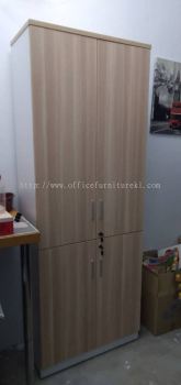 DELIVERY & INSTALLATION B-YTD 21 HIGH OFFICE CABINET l WOODEN CABINET OFFICE FURNITURE l ONE PUCHONG BUSINESS PARK l PETALING l SELANGOR