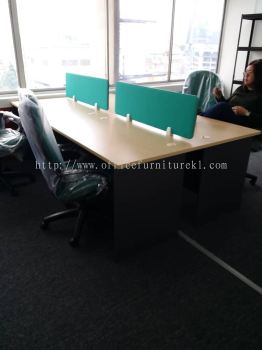 DELIVERY & INSTALLATION GT 127 WRITING OFFICE TABLE l DESKING OFFICE PANEL l HYDE OFFICE FABRIC CHAIR l OFFICE FURNITURE l TROPICANA METROPARK l SUBANG l SELANGOR