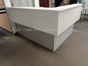 DELIVERY & INSTALLATION EXCT RECEPTION OFFICE COUNTER TABLE l U-SHAPE OFFICE FURNITURE l SUBANG LIGHT INDUSTRIAL PARK l SUBANG JAYA l SELANGOR