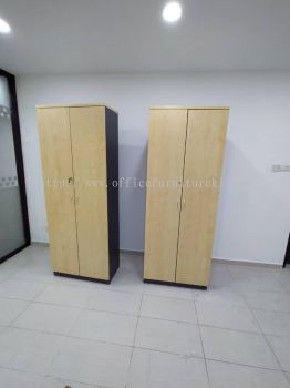 FREE DELIVERY & INSTALLATION HIGH OFFICE CABINET T-YD 21 l WOODEN CABINET OFFICE FURNITURE l PJ NEW TOWN l PETALING JAYA l BEST RECOMMEND