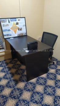 FREE DELIVERY & INSTALLATION WRITING OFFICE TABLE EXT 127 l EDEX OFFICE MESH CHAIR l OFFICE FURNITURE l PUSAT PERDAGANGAN ONE l PUCHONG l TOP 10 MUST BUY